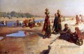Les Porteurs d’Eau du Gange Persique Egyptien Indien Edwin Lord Weeks